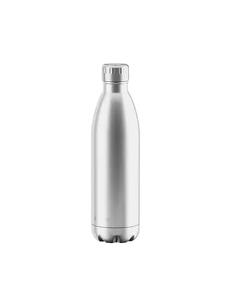 FLSK | Isolierflasche - Thermosflasche 0,75l Chocolate | silber